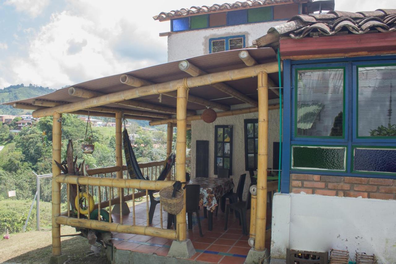 La Cigarra Casa De Huespedes Otel Salento Dış mekan fotoğraf